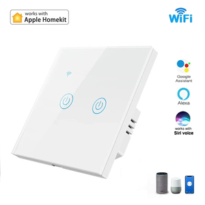 JRUMP Apple Homekit Interruptor <strong>Smart</strong> Home <strong>Touch</strong> <strong>Switch</strong> WIFI Voice Light <strong>Switches</strong> Siri Voice Control Matter <strong>Smart</strong> <strong>Switch</strong> - Product Image 2