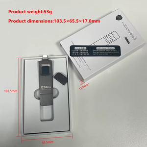 Crittografia delle impronte digitali 128GB 256GB 512GB metallo USB tipo C telefono OTG stato solido USB chiavetta disco di memoria 64g - Product Image 4