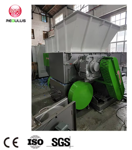 Fabrika fiyat ABS PP HDPE atık plastik geri dönüşüm yeniden parçalayıcı ve kırıcı 2 1 makine - Product Image 5