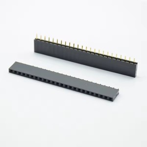 1x24 PIN a fila singola dritta femmina perno intestazione 2.54MM PITCH Strip connettore presa 140 24 p 24 PIN per PCB arduino - Product Image 3