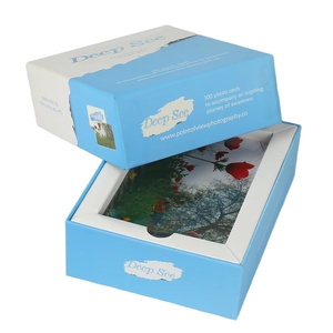 Manufacturer Custom Logo Printing Landscape <strong>Flash</strong> Card Set Kids Educational Paper Collecting Scenery Photos From All Over <strong>World</strong> - Product Image 1