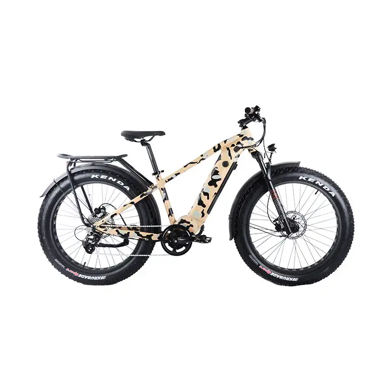 Motolife bafang, motor 750w 48v bateria de lítio elétrica 26*4.0 pneu gordo bicicleta