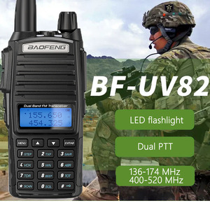 Baofeng UV-82 High Power <strong>DMR</strong> Ran Walkie Talkie 8KM Dual PTT UHF &amp; VHF Ham Radios English Digital Mobile Radio Handheld - Product Image 2