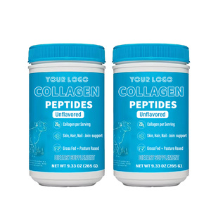 Cao cấp Bột bổ sung collagen peptide 265g bột thúc đẩy móng tay Tóc da xương và sức khỏe khớp Unflavored 9.33 oz - Product Image 2