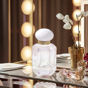 Chai xịt nước hoa thủy tinh trong suốt cao cấp, đựng tinh dầu thơm có logo tùy chỉnh, dung tích 50ml, 30ml, 100ml, kèm hộp giấy hình trụ - Product Image 3