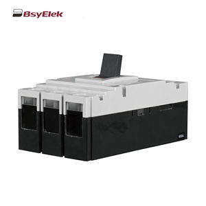Customized LOGO Small MOQ 3P 4P <strong>400A</strong> 1500VDC Electronic Type MCCB Mould Case Circuit Breaker for Solar System - Product Image 4