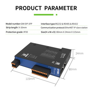 <strong>Protocol</strong> Gateway EtherNET/IP to RS485/RS232/RS422 Free Port <strong>Protocol</strong> Converter Module Data Converter