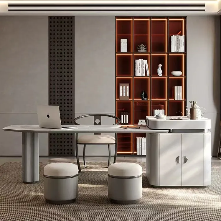 Meubles de bureau à vendre bureau à domicile bureau avec tiroirs bureau haut de gamme avec table à thé