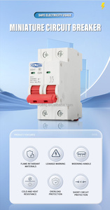 Mini disyuntor de circuito de 15 amperios, 2P/3P, carril Din, MCB, con certificación CE, protección electrónica LI, corriente nominal de 25A - Product Image 4