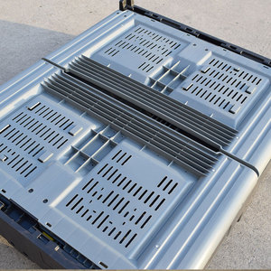 1000x1200x1000mm Heavy-Duty 1000L Almacenamiento Caja de plástico Contenedor Plegable Apilable Contenedor de almacén a granel para almacenamiento - Product Image 2