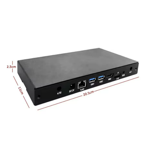 Android PC Box Personalización DE LA JLD-BA09 Mini PC Quad-Core Interfaz de E/S enriquecida de la Cortex-A55 Android Tv Box