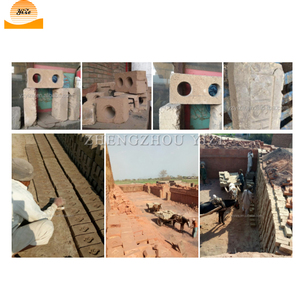 干压土联锁土砖机烧制空心粘土砖砌块机机械 - Product Image 6