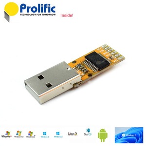 PL2303 USB RS232 Konverter PCB-Board-Adapter serielles Modul für CPU MCU SBC PLC Konsole Konfigurierungsprogramm Kabel - Product Image 2