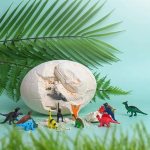 Çocuklar kök doğal bilim keşif kazısı öğrenme oynarken arkeolojik kazmak oyuncak dinozor yumurtası kazma kiti oyuncak seti - Product Image 4