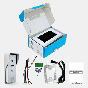 Buenos servicios, videoportero de 7 pulgadas, cámara de seguridad para el hogar, Monitor, compatible con sistema de intercomunicación de llamada interna para edificios - Product Image 2