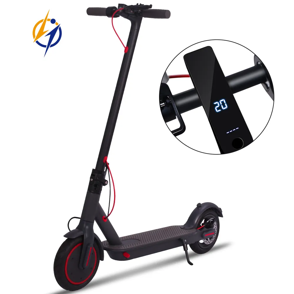 Nuovissimo 30KM gamma 2 ruote 10.4A batteria moto elettrica Scooter JU Mi Scooter elettrico adulto