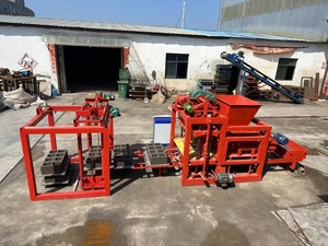 Blocco automatico 4-25 elettrico incastro cavo e pavimentazione che fa macchina per cemento blocchi cavi macchinari
