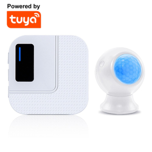 Sensor de movimiento y puerta corredera de vidrio sin marco, sensor táctil de seguridad para puerta, bricolaje, TY01 + PIR - Product Image 2