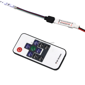 Controller led rgb di alta qualità DC 5-24V 17 tasti 300 modalità telecomando led RF