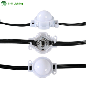 Shiji ไฟ LED UCS1903 30มม. แบบกลมสำหรับเทศกาลคริสต์มาสแบบถาวรไฟพิกเซล LED พิกเซลกันน้ำสำหรับกลางแจ้ง - Product Image 1