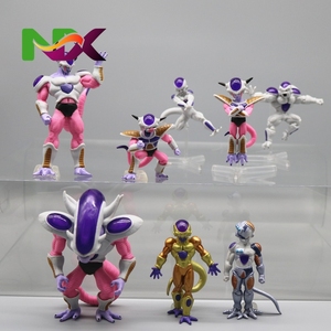 8 adet/takım süper Saiyan Frieza Final formu dondurucu Dragoned PVC Anime şekilli kalıp 7 ~ 11cm eylem heykelcik seti oyuncak - Product Image 6