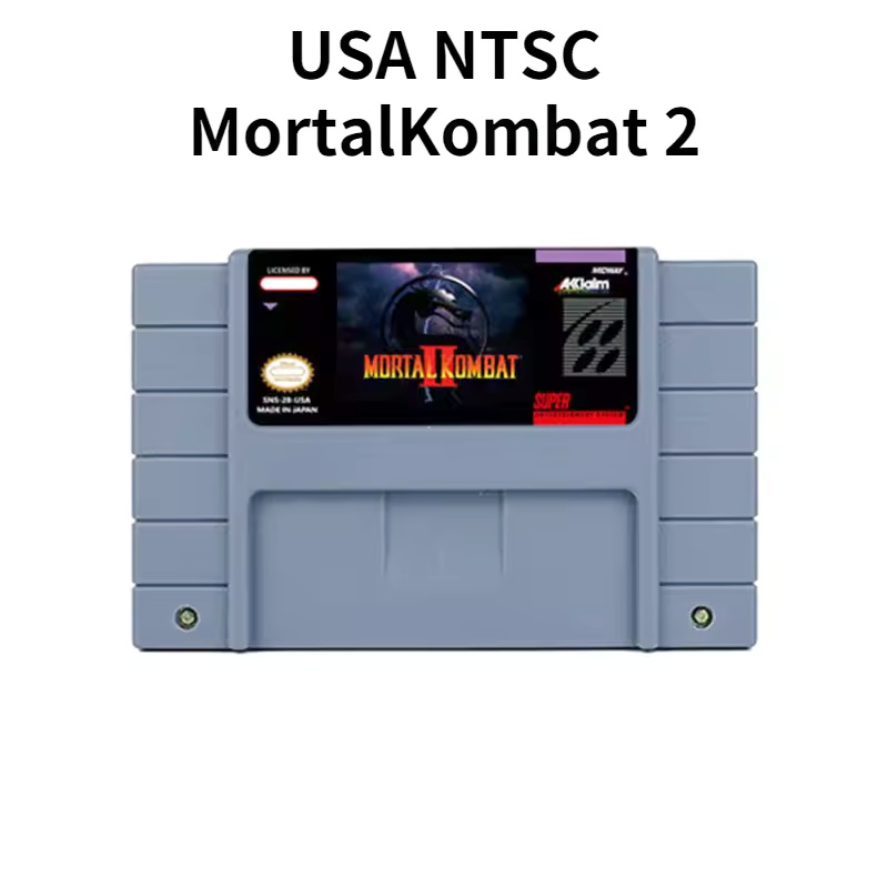 สีเทาสำหรับ Mortal Kombat II เวอร์ชันสหรัฐอเมริกา