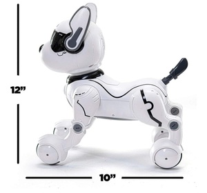 Interaktiver Smart Robo Hund für Kinder im Alter von 5-7 Jahren Programmier bare Fernbedienung Voice Touch verfügt über realistische Aktionen Tricks - Product Image 3