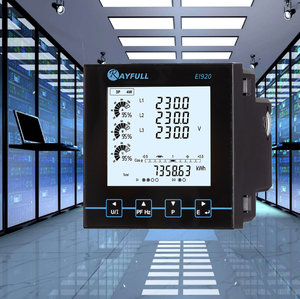 Rayfull EI920 <strong>3</strong> Phase Multifunction Power Meter High Voltage Ethernet Port Power Analyzer Power <strong>Factor</strong> Meter Energy Analyzer - Product Image 3