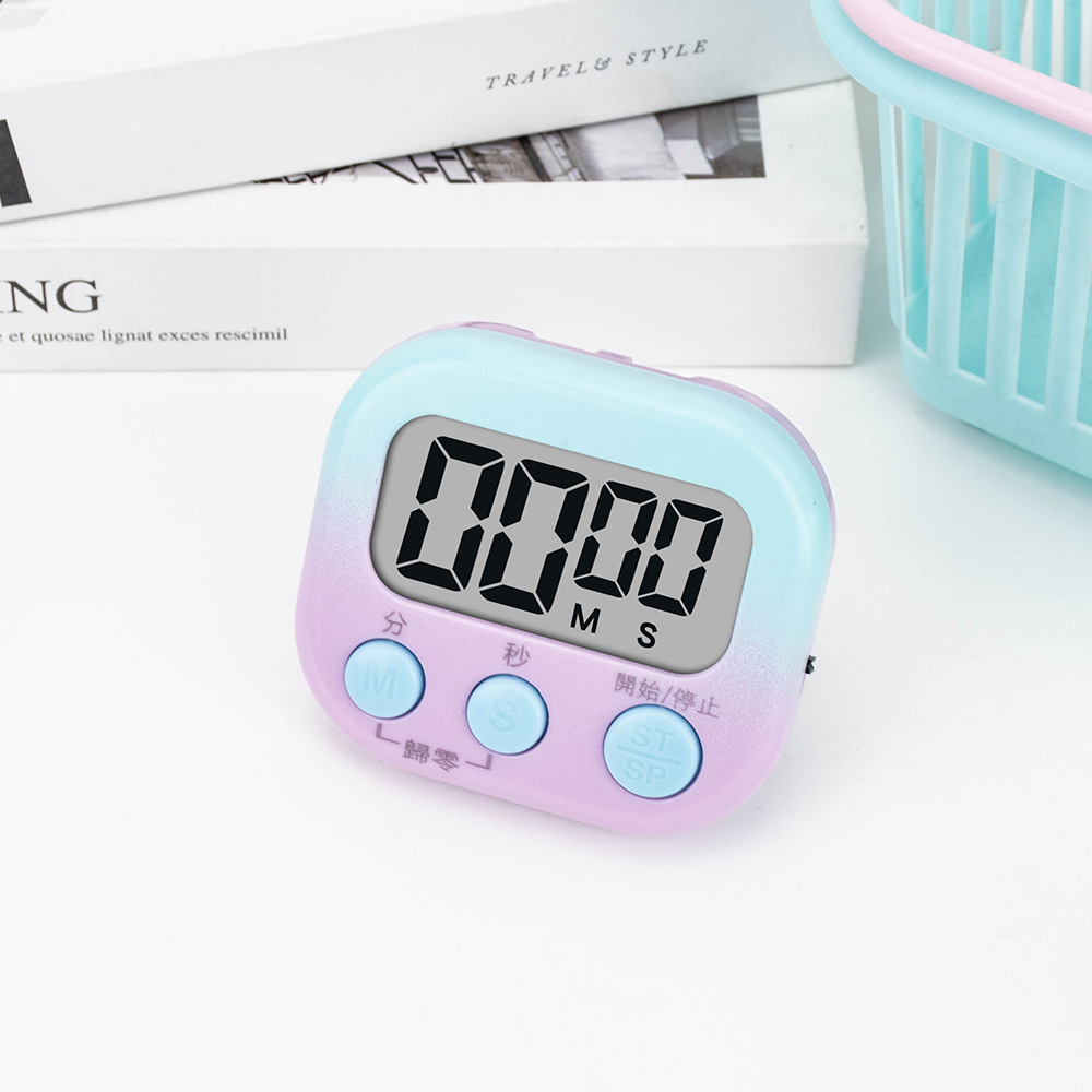 Gradient blue-purple timer (batteries included)