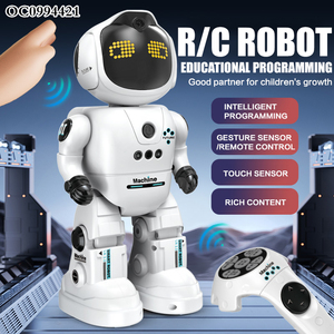 Kids <strong>Programming</strong> 2024 Rc Dancing <strong>Robot</strong> Remote Control <strong>Robot</strong> Educational Toy Light