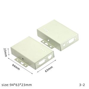 Shell per Server con porta seriale lavorata a CNC qualsiasi lavorazione per Shell in lamiera di ferro in alluminio modello 3-2 - Product Image 3