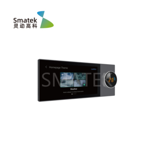 Tuya akıllı ev otomasyon paneli anahtarı için dönüş düğmesi elektrik akıllı anahtar lamba perde AC dokunmatik Panel akıllı yaşam desteği - Product Image 5