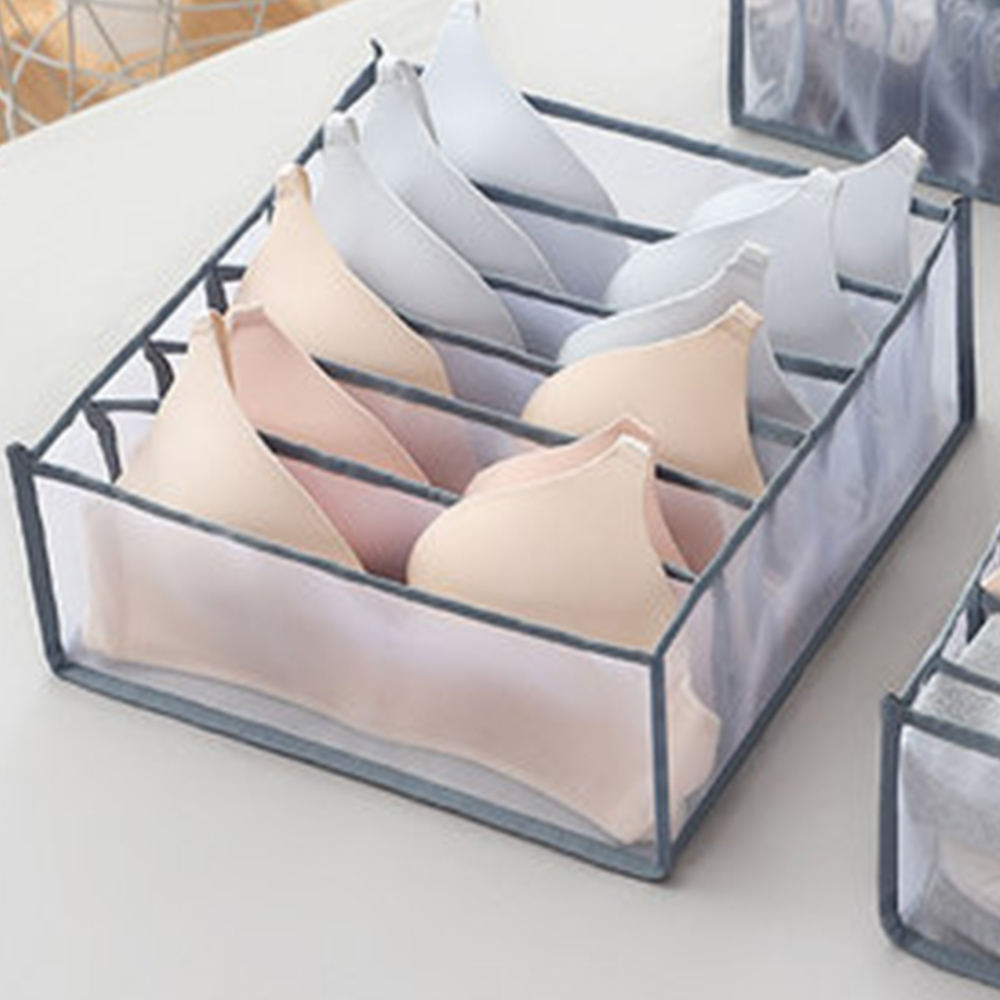 Boîte de soutien-gorge 6-Grid