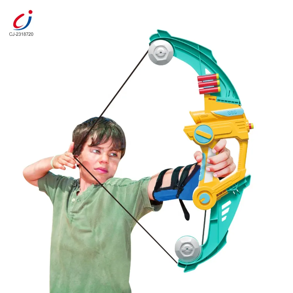 Chengji Air Power – tir à l'arc en mousse souple, cible de tir, jeu de sport, jouet en plastique, arc et flèche pour enfants