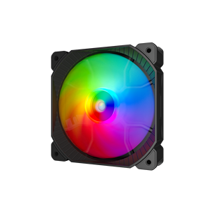 XYZCASE 120mm 30.8CFM ARGB Efecto de luz Ventilador de refrigeración Enfriador de computadora PWM 5 en 1 Ventilador de refrigeración de computadora - Product Image 3