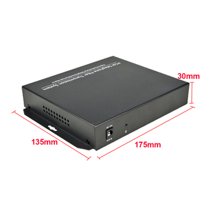 Multiplexor de voz Fxs/FXO a convertidor de fibra óptica 4 canales PCM teléfono sobre fibra convertidor Fax RJ11 POTS convertidor de fibra - Product Image 3