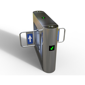 Door Access Control Security Gate Smart Card Supermarket Barrier Automatic Opening Swing Gate - Product Image 6