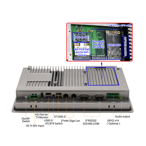 Best Selling <strong>10</strong> Inch All-In-One Industrial Panel <strong>PC</strong> Intel Core I5 7360U I7 7560U Win10 Pro Tablet <strong>PC</strong> HD Dual Display 4G WiFi - Product Image 4