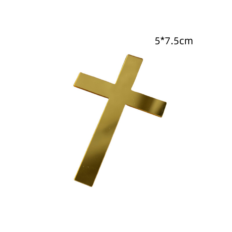Cruz dorada-5 cm oro