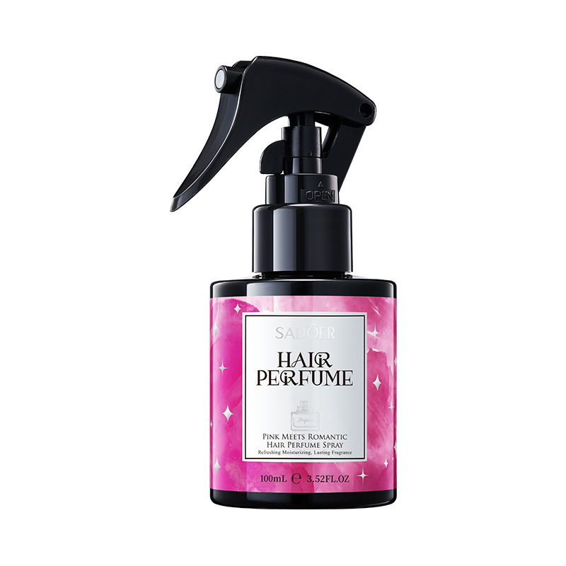 Pink meets romantic hair spray
