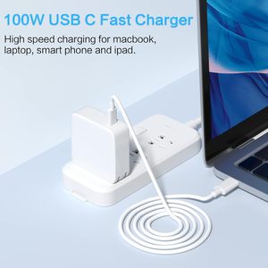 Macbook-Pro-Charger-100W-USB-C-Laptop Charger 96W Fast Charging for <strong>Mac</strong> Book Pro 16 15 14 13 MacBook Air Retina M3 M2 M1 - Product Image 2