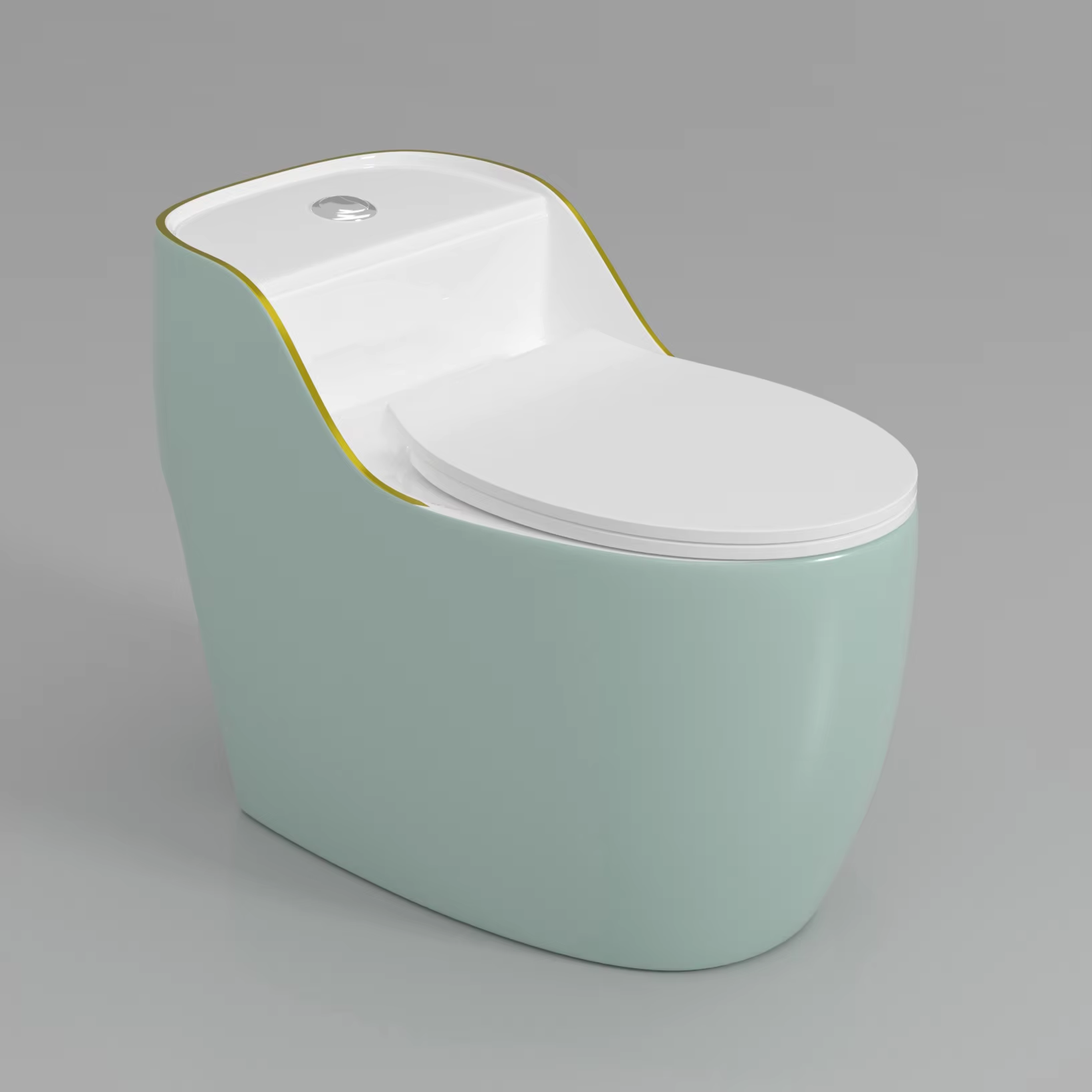 One piece Toilet