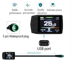 Pantalla LCD de alta calidad con función de cargador USB, pantalla LCD con función potente para todos los controladores KT - Product Image 4