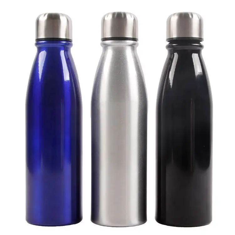 2020 Wholesale Price Cola Shape Thermal Bottle 750ml Drink Insulated Outdoor Aluminum Portable Sports Water Bottle