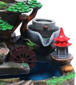 High Quality Automatic Decorative Stone Tabletop <strong>Fountain</strong> Flow Rate Control Polyresin Water Stable Bottom <strong>Fountain</strong> - Product Image 5