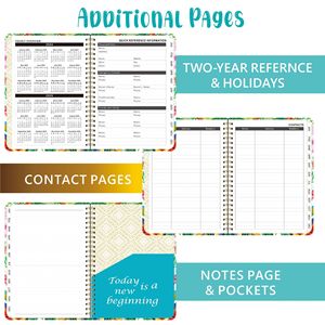 Coil Diary Work Sports English Planner <strong>Notebook</strong> Personnaliser New Year Diary Budget German <strong>Graph</strong> <strong>Paper</strong> Musical A7 - Product Image 6