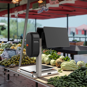 Rongta intelligente scala digitale AI Touch POS etichetta di pesatura indicatore LCD OIML certificata piattaforma di peso della cucina - Product Image 5
