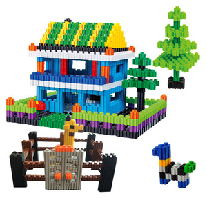 High <strong>Quality</strong> 8MM Building <strong>Blocks</strong> DIY <strong>Small</strong> Particle Building <strong>Blocks</strong> Color Optional 500 Particles Bulk Building <strong>Blocks</strong> - Product Image 2