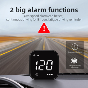 WiiYii Factory Smart Digital Meter Head up Display G4S KMH <strong>MPH</strong> Over-speed Alarm Auto Speedometer GPS HUD Car Accessories - Product Image 4