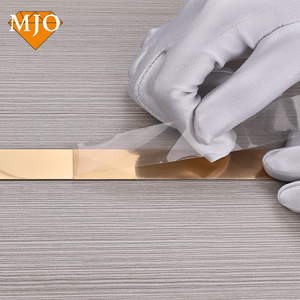 Customized Stainless Steel Gold Tile Trim Self-adhesive Tape for Renovation <strong>Projects</strong> Saves Installation Time. - Product Image 3